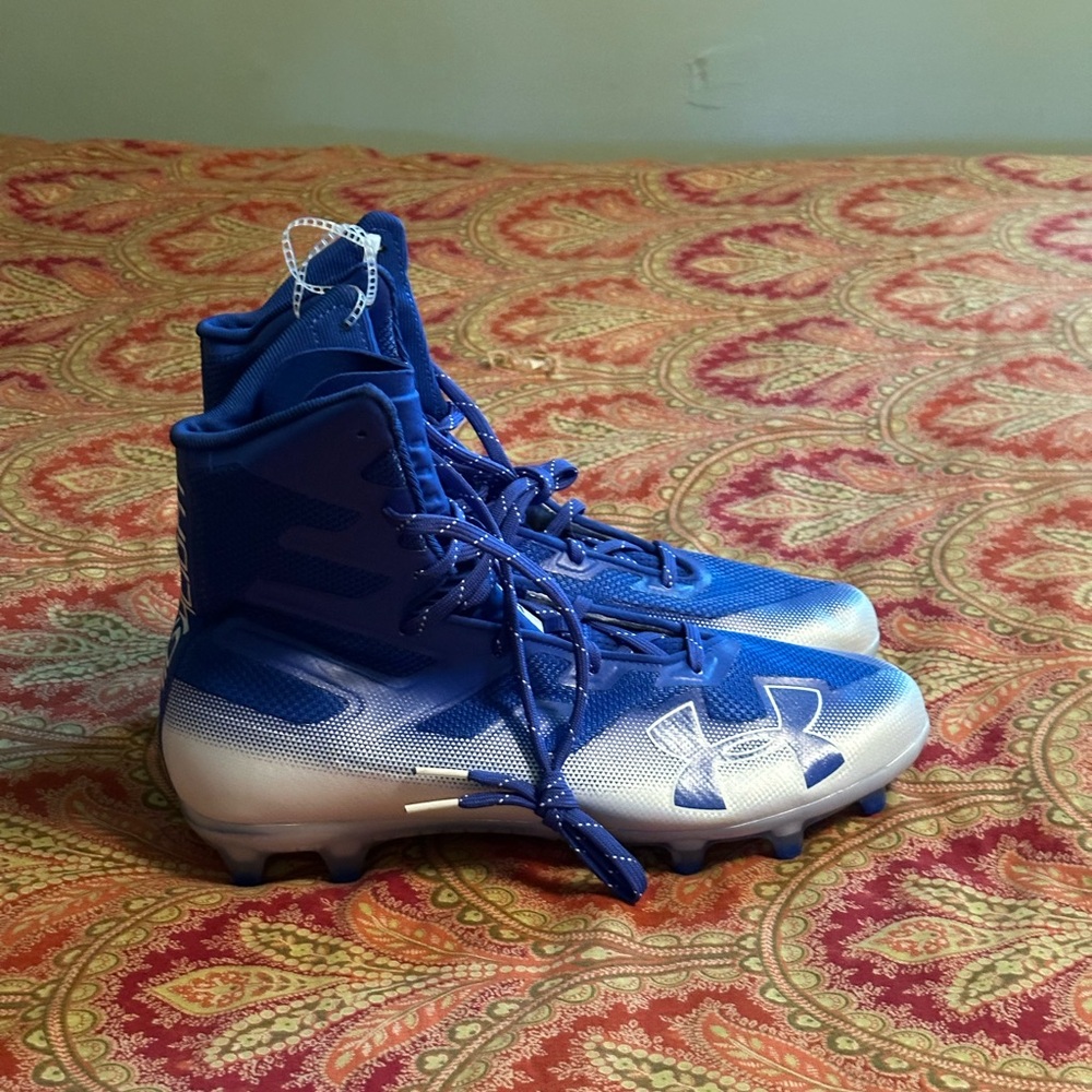 New Under Armour High Top Football Cleats